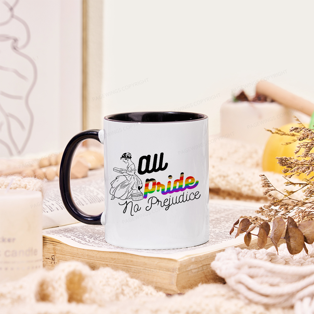 Pagewings All Pride No Prejudice Mug