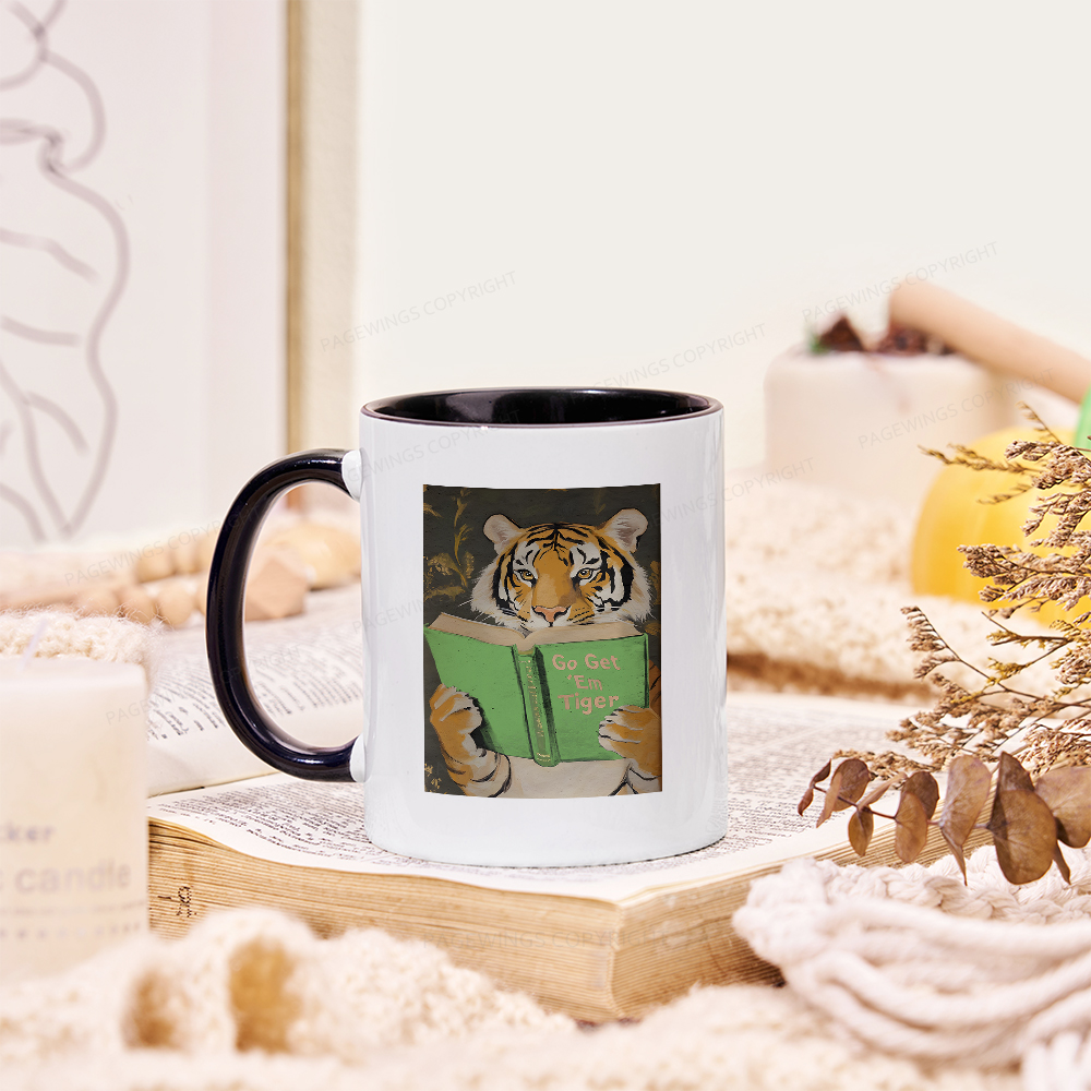 Pagewings Motivational Tiger Mug