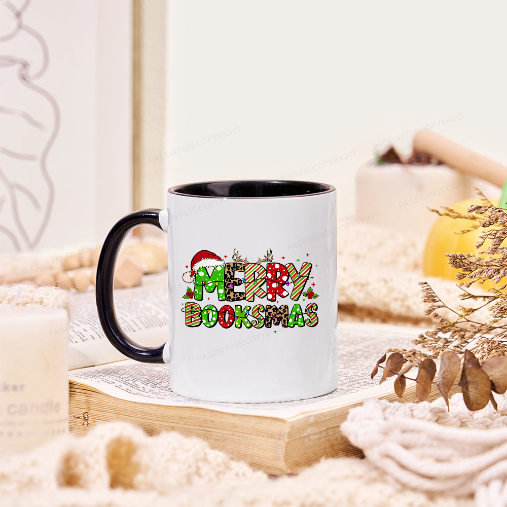 Pagewings Merry Booksmas Mug