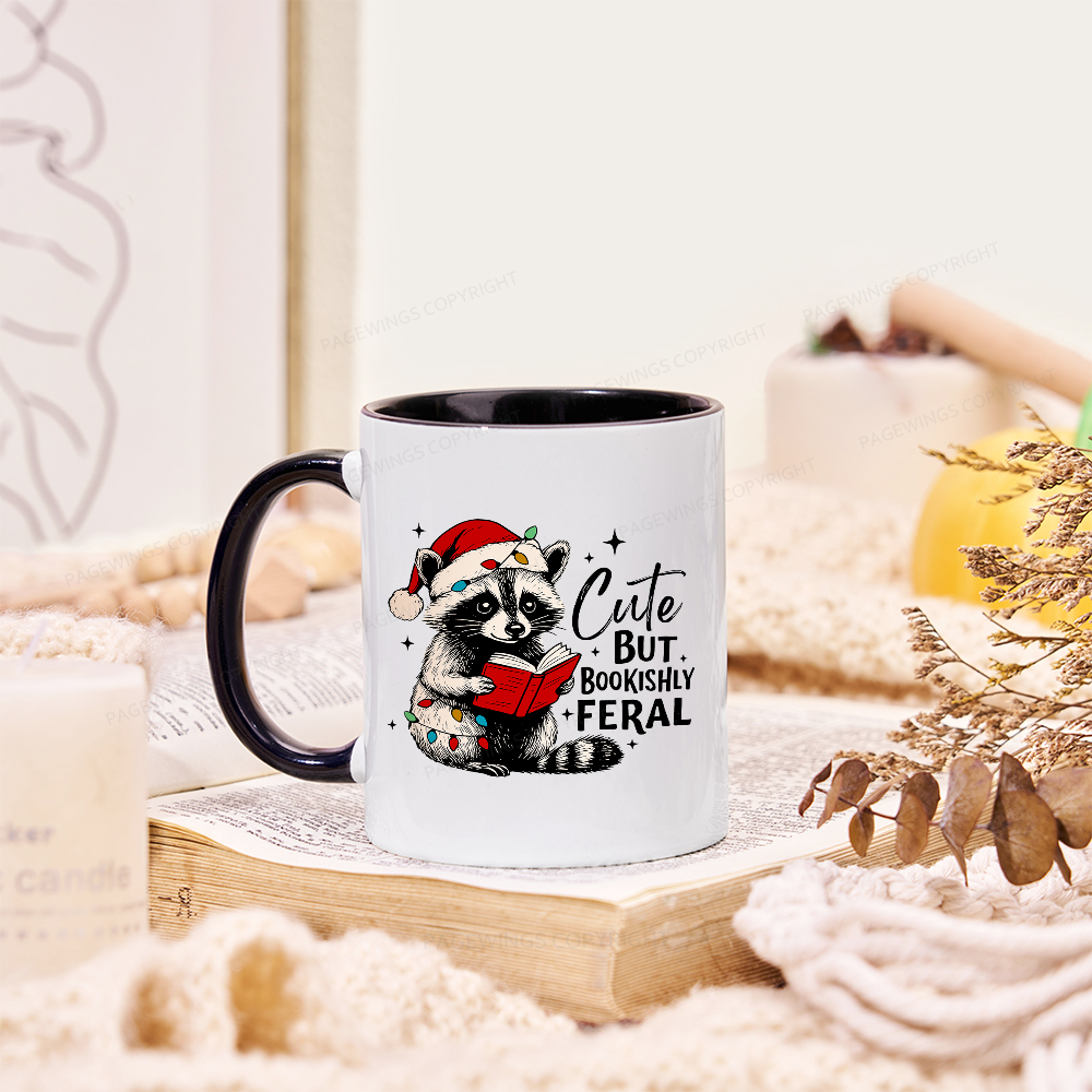 Pagewings Cute But Feral Mug