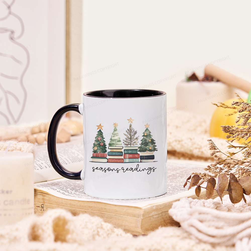 Pagewings Bookish Christmas Mug