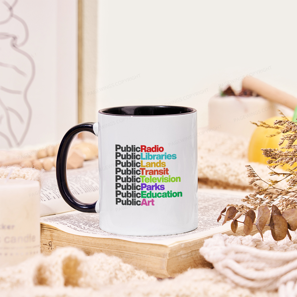 Pagewings Public Libraries Mug