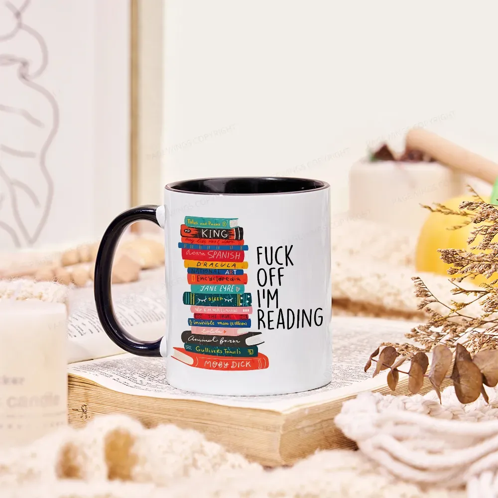 Pagewings I'm Reading Books Mug