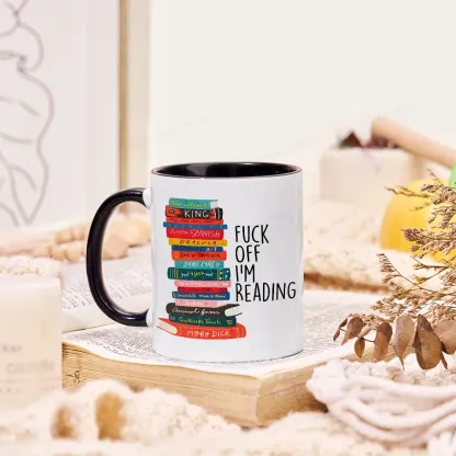 Pagewings I'm Reading Books Mug