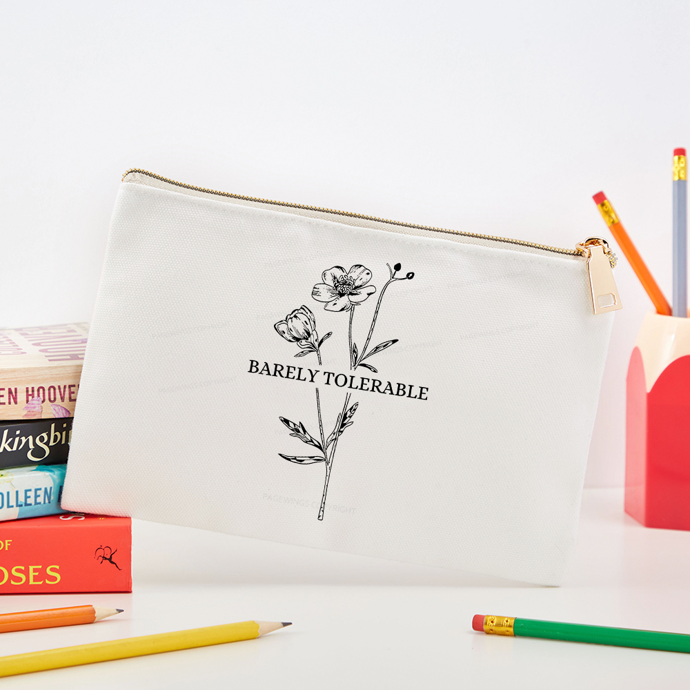 Pagewings Barely Tolerable Pouch