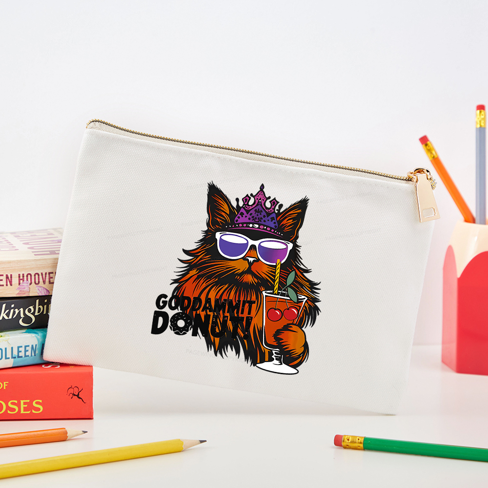 Pagewings Goddammit Donut Pouch