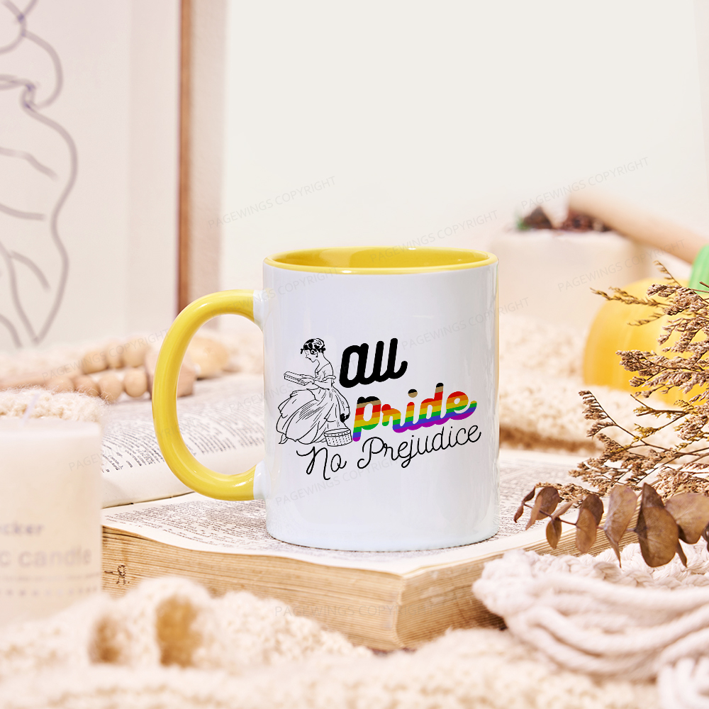 Pagewings All Pride No Prejudice Mug