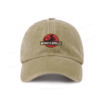 Pagewings Mongo Is Appalled Washed Cap