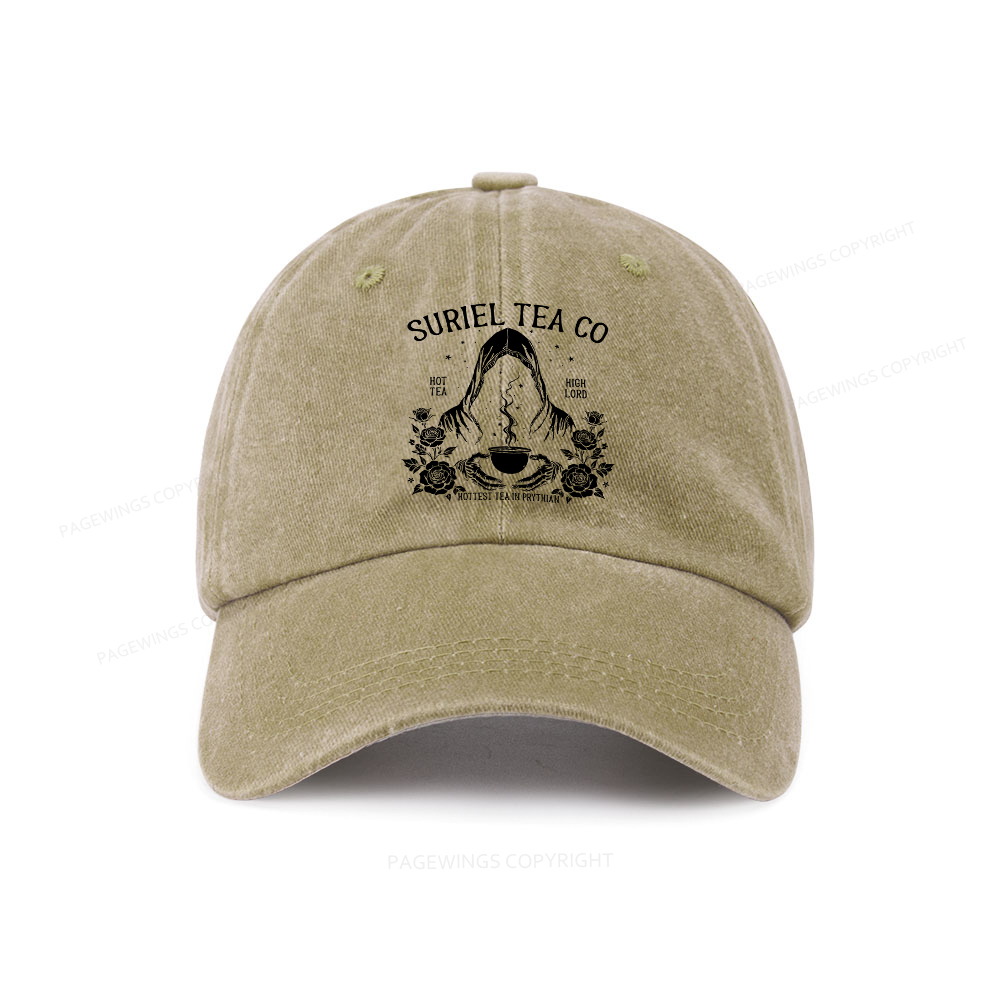 Pagewings Fantasy Reader Washed Cap