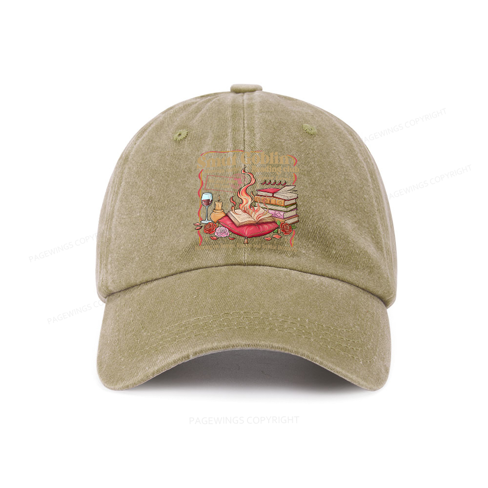 Pagewings Smut Goblin Washed Cap