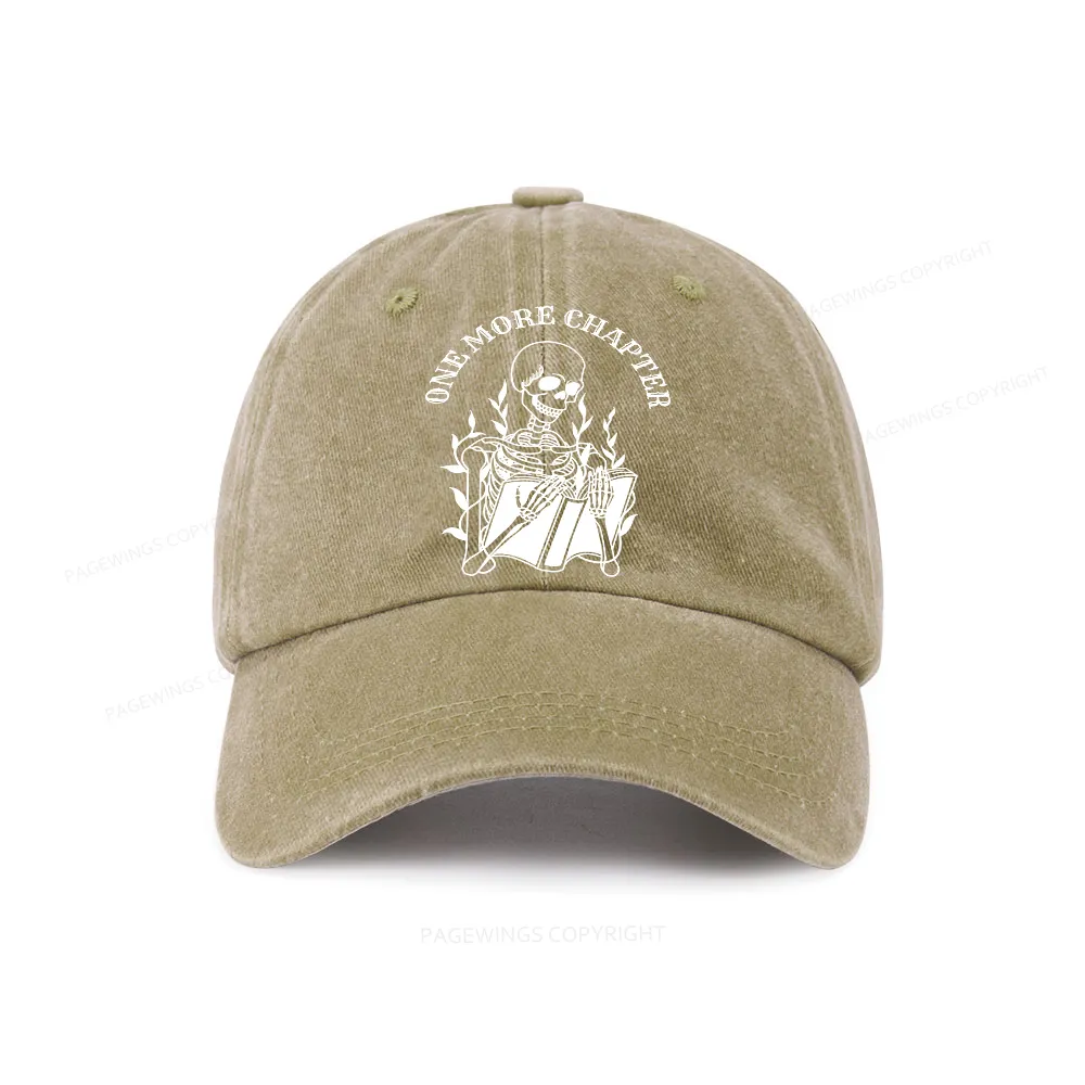 Pagewings One More Chapter Washed Cap