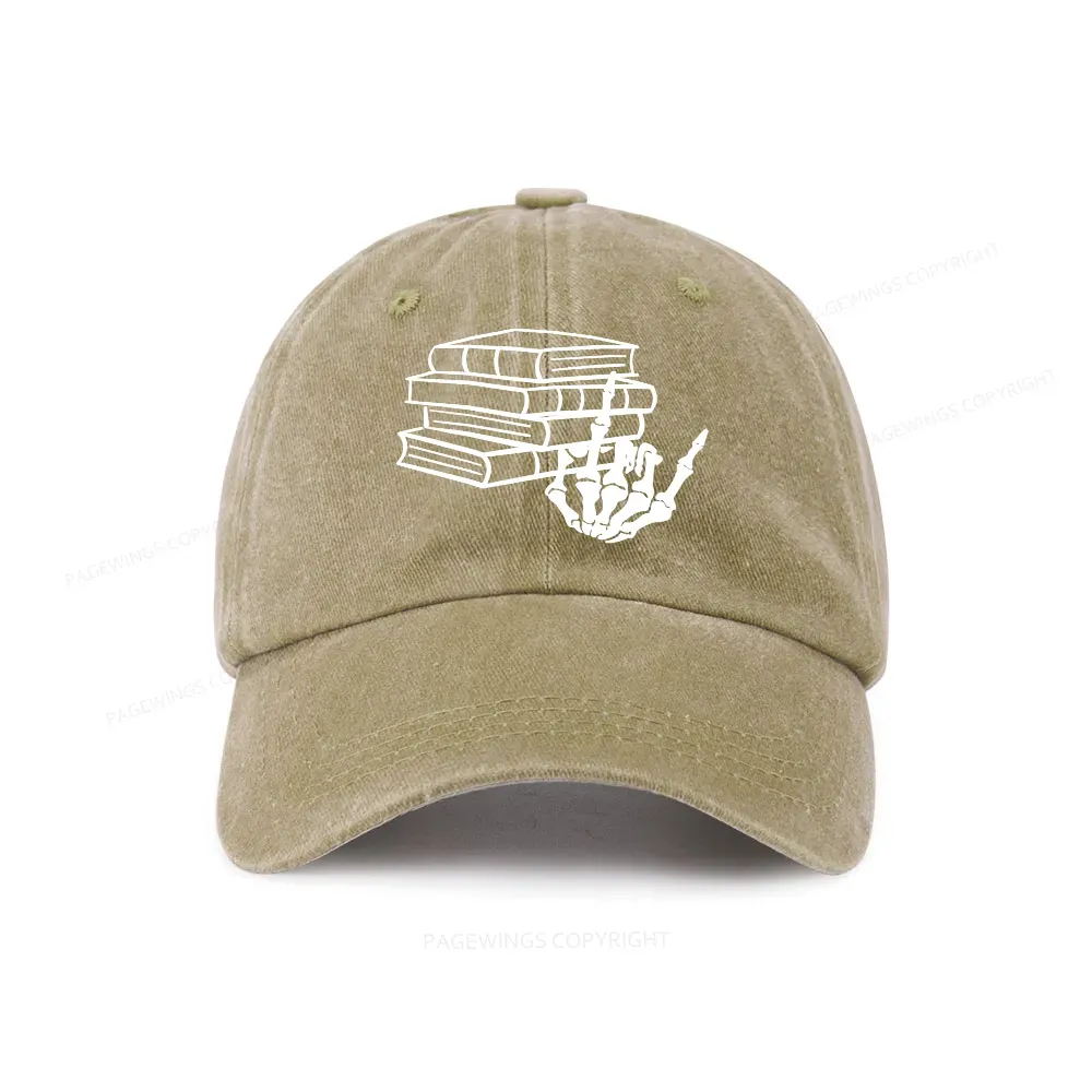 Pagewings One More Chapter Washed Cap