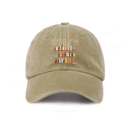 Pagewing This Is How I Roll Washed Cap