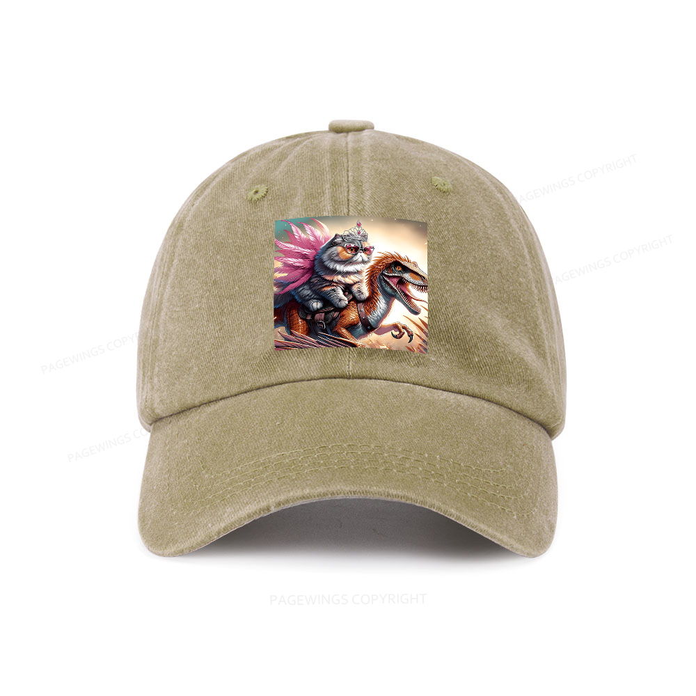 Pagewings Dungeon Crawler Washed Cap