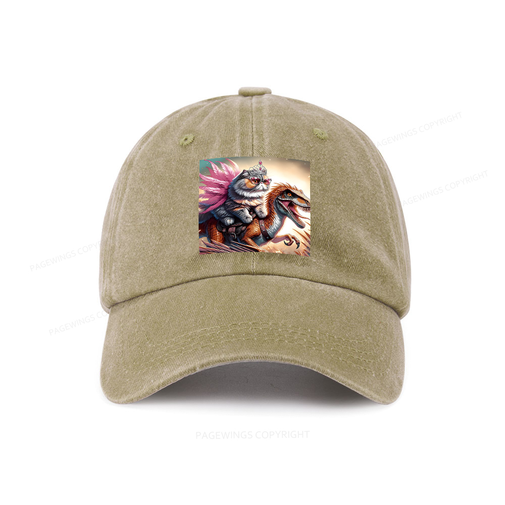 Pagewings Dungeon Crawler Washed Cap