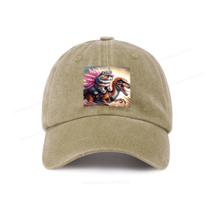 Pagewings Dungeon Crawler Washed Cap