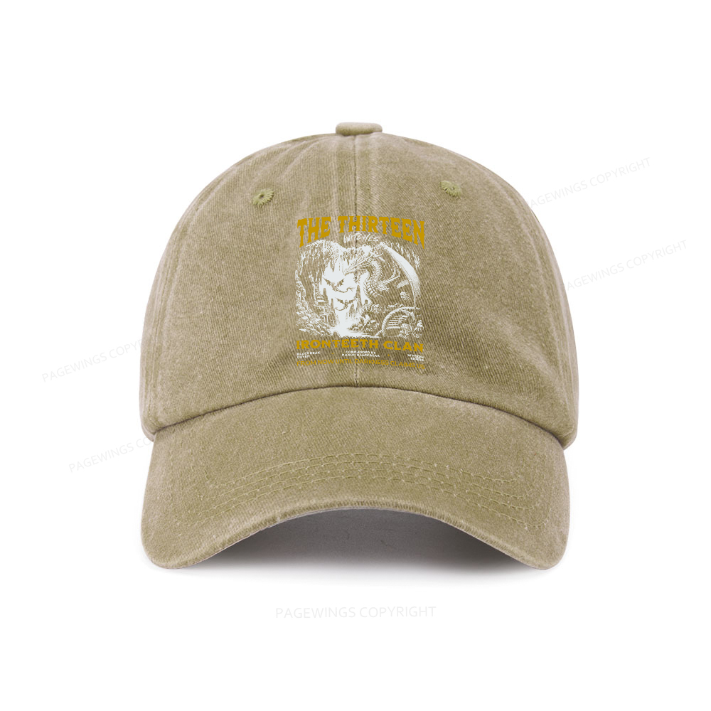 Pagewings The Thirteen Washed Cap