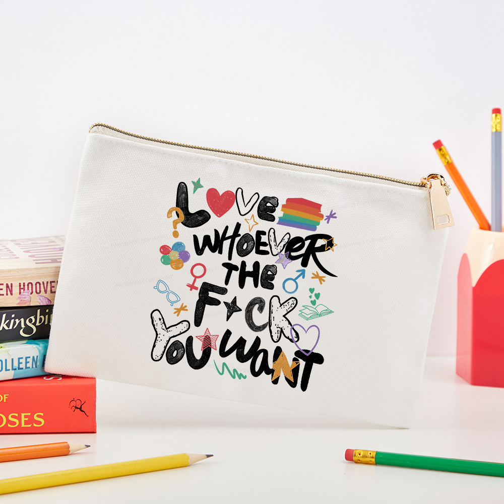 Pagewings Love Whoever The F*ck You Want Pouch