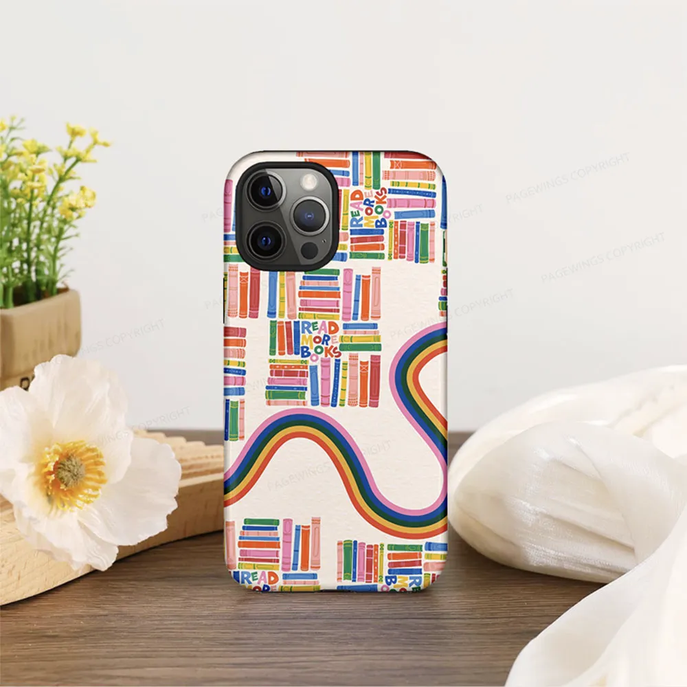 Pagewings Read More Books Phone Case
