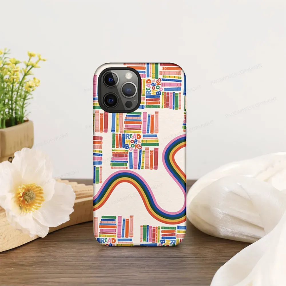Pagewings Read More Books Phone Case
