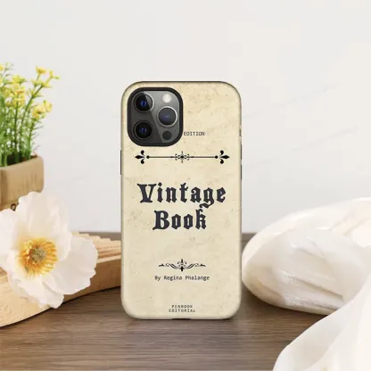 Pagewings Vintage Book Phone Case