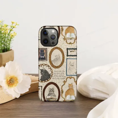 Pagewings You're Not Scared Of Books You're Scared Of Thinking Phone Case