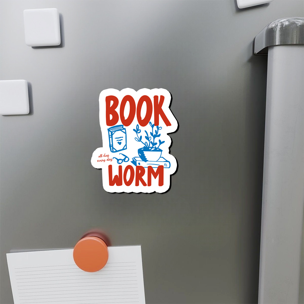 Pagewings Bookworm Fridge Magnet