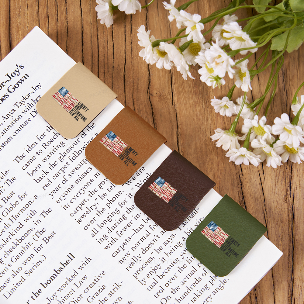 Pagewings Liberty And Literature For All Magnetic Bookmark