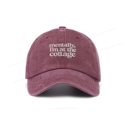 Pagewings At The Cottage Washed Cap