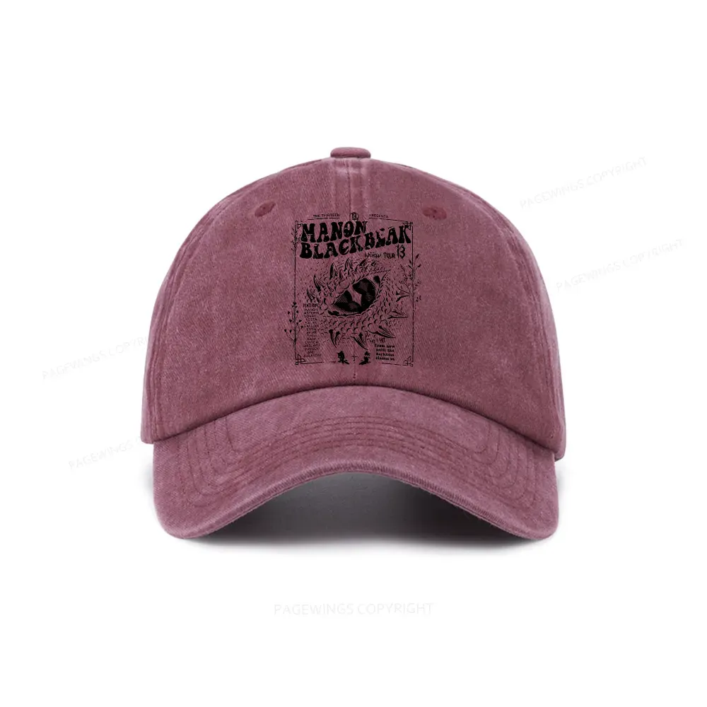 Pagewing ACOTAR Crescent City Rhysand Washed Cap