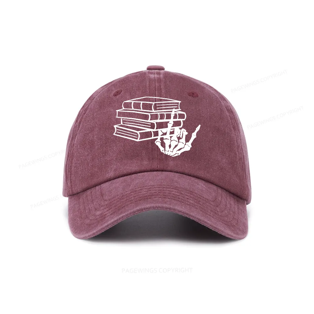 Pagewings One More Chapter Washed Cap