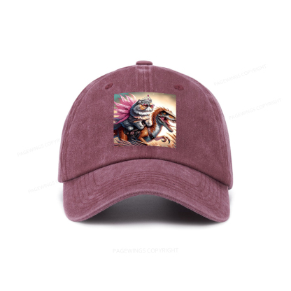 Pagewings Dungeon Crawler Washed Cap