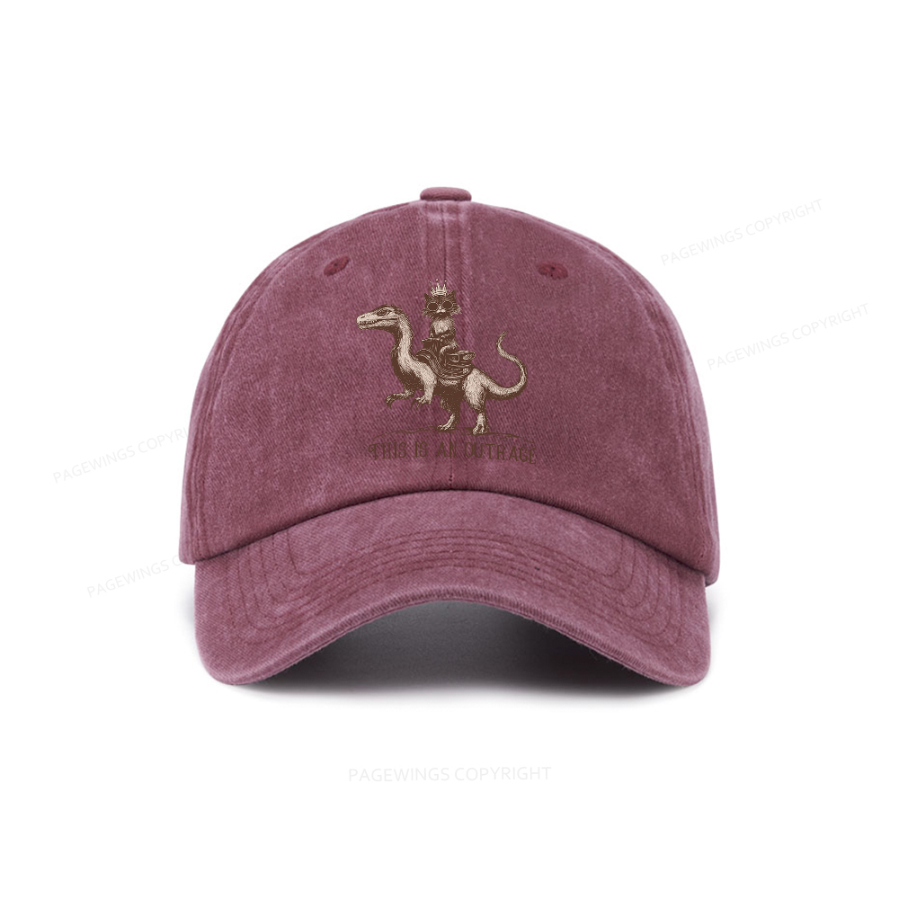 Pagewings Princess Donut Washed Cap