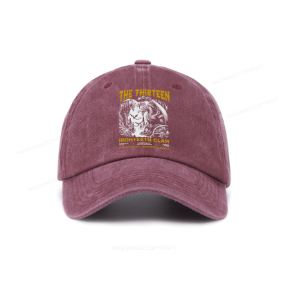 Pagewings The Thirteen Washed Cap