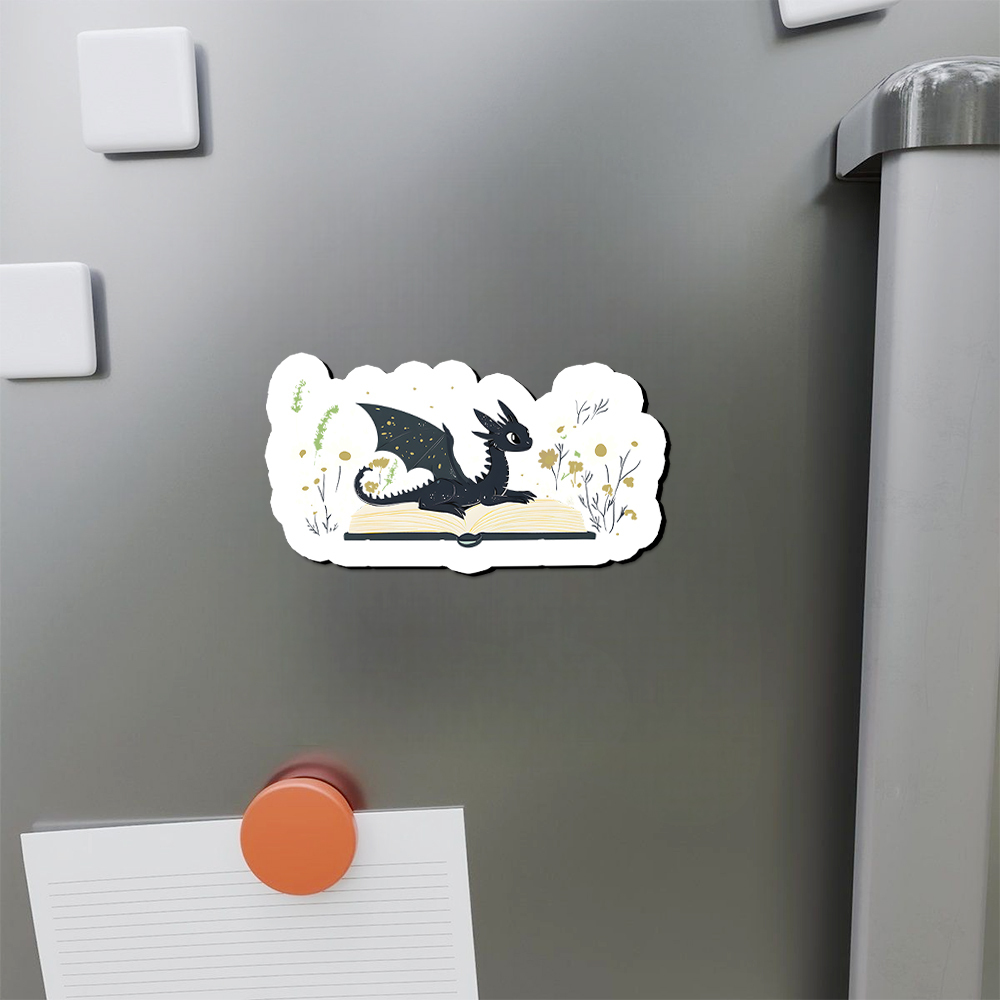 Pagewings Dragon Book Fridge Magnet