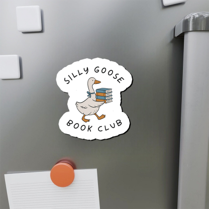 Pagewings Silly Goose Book Club Fridge Magnet