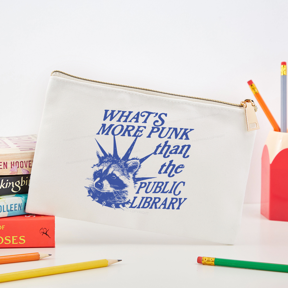 Pagewings What’s More Punk Than The Public Library Pouch