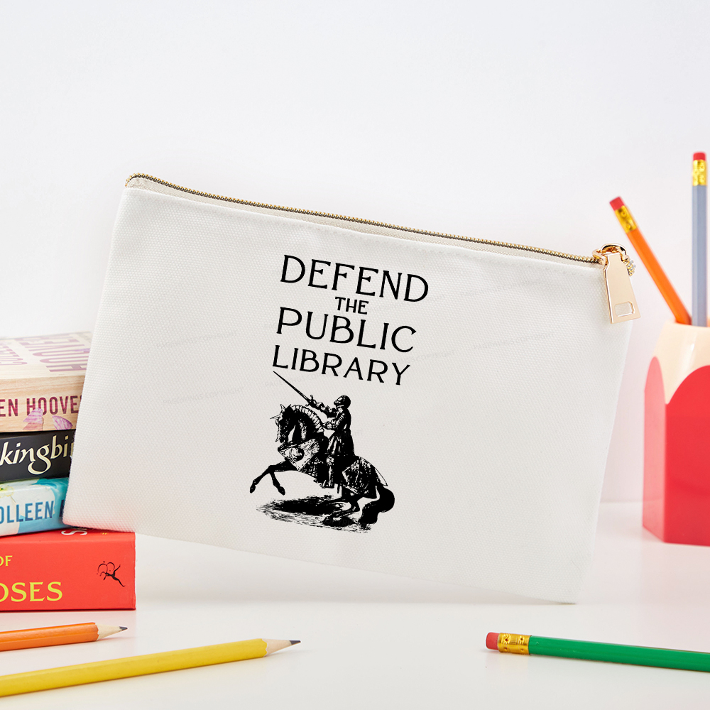 Pagewings Defend The Public Library Pouch