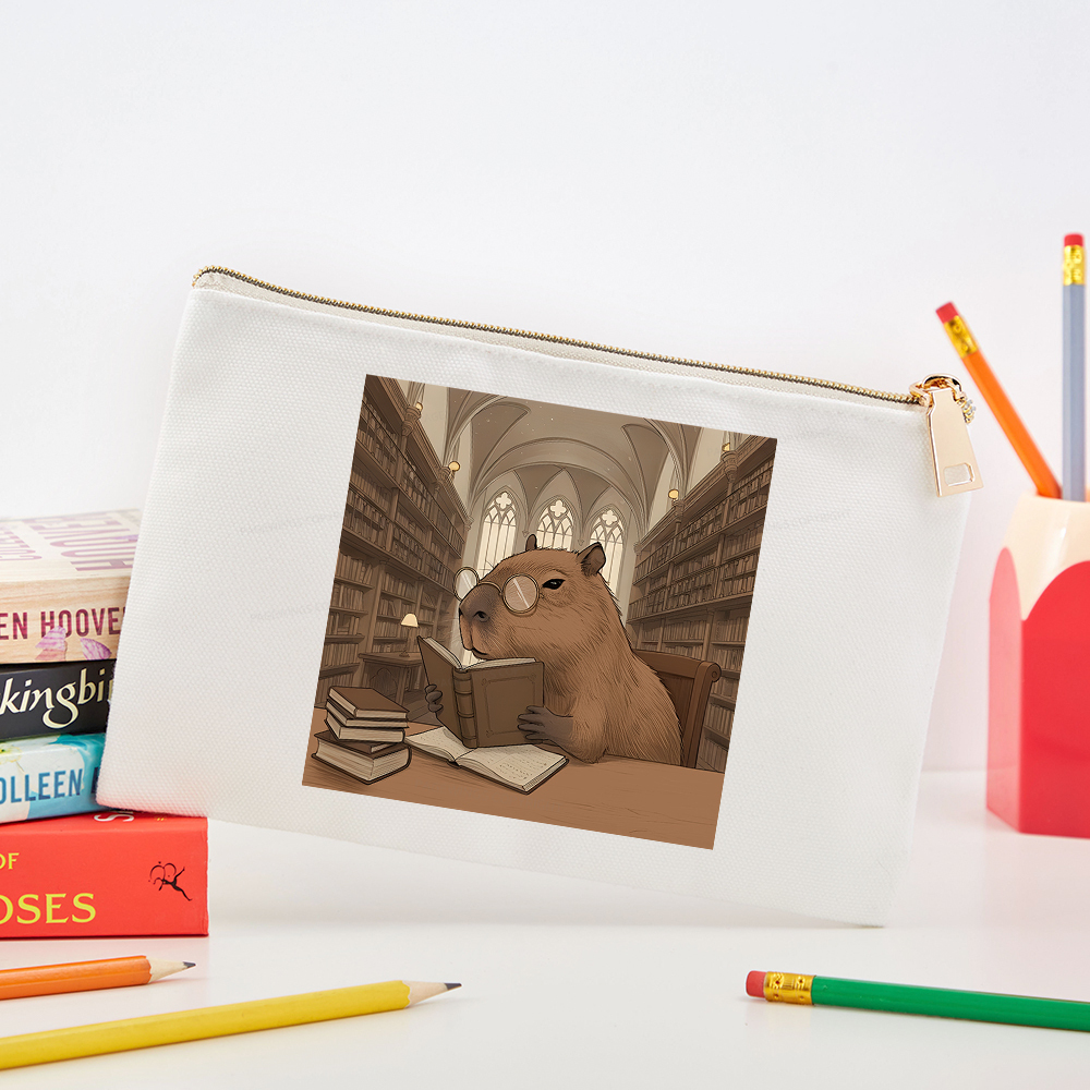 Pagewings The Reader Capybara Pouch