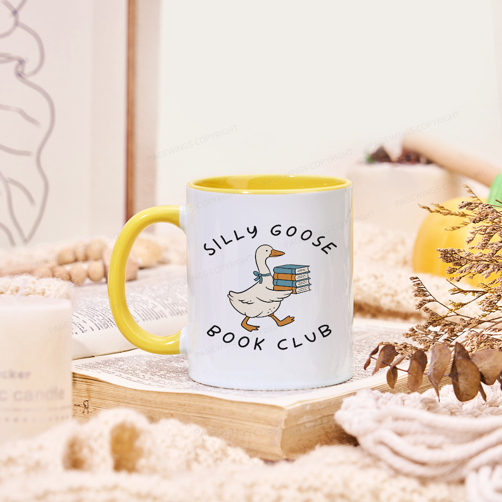 Pagewings Silly Goose Book Club Mug