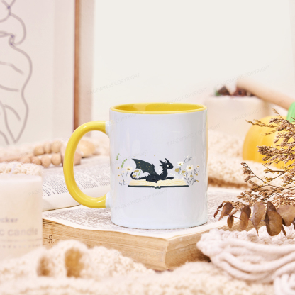 Pagewings Dragon Book Mug