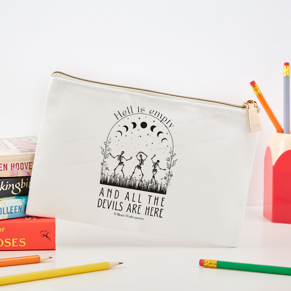 Pagewings Hell is Empty and all the Devils are Here Pouch