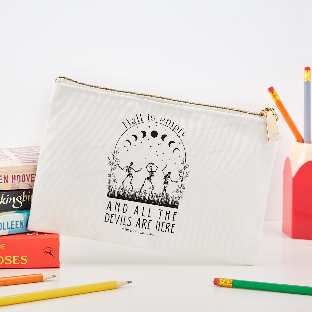 Pagewings Hell is Empty and all the Devils are Here Pouch