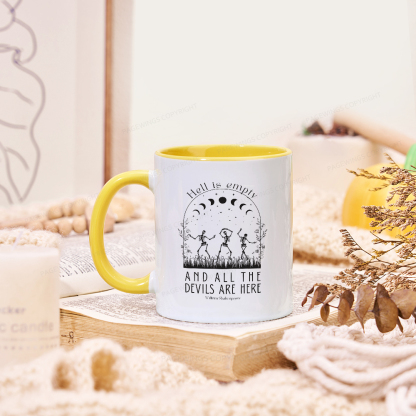Pagewings Hell is Empty and all the Devils are Here Mug