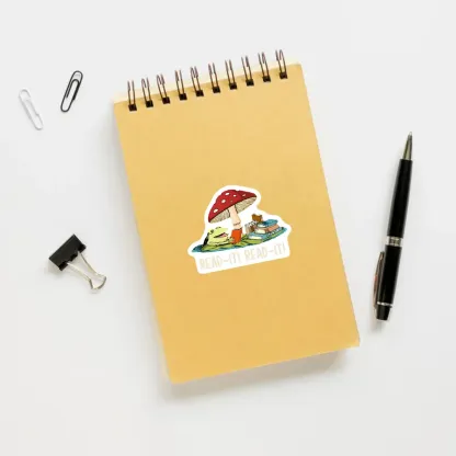 Pagewings Mushroom Read it Book Sticker