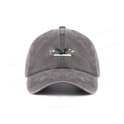 Pagewings Dragon Book Washed Cap