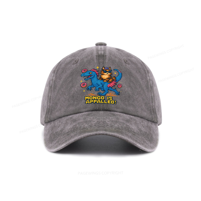 Pagewings Mongo Is Appalled Washed Cap