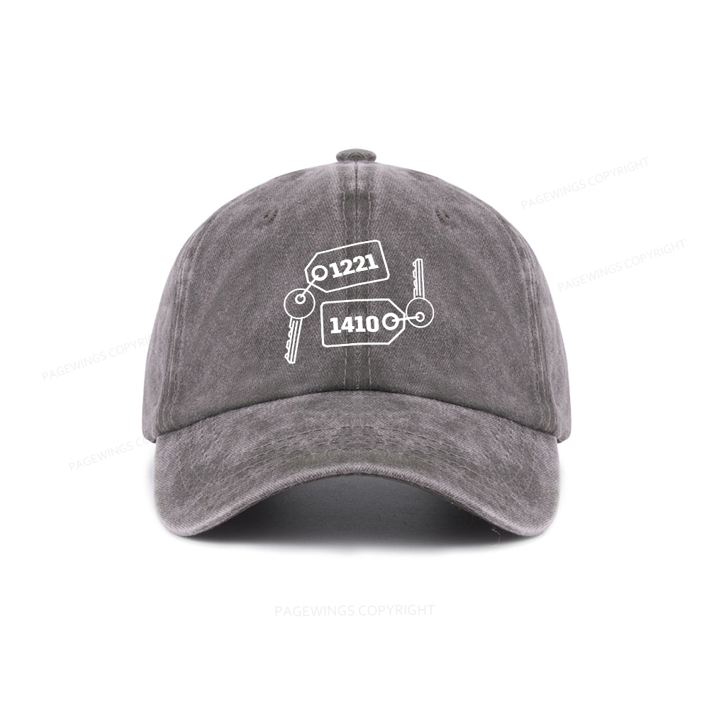 Pagewings Room Numbers  Washed Cap