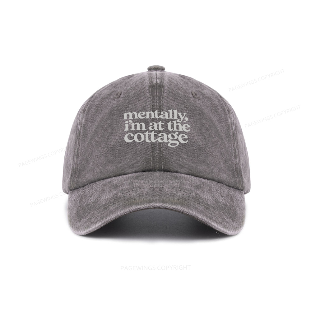 Pagewings At The Cottage Washed Cap