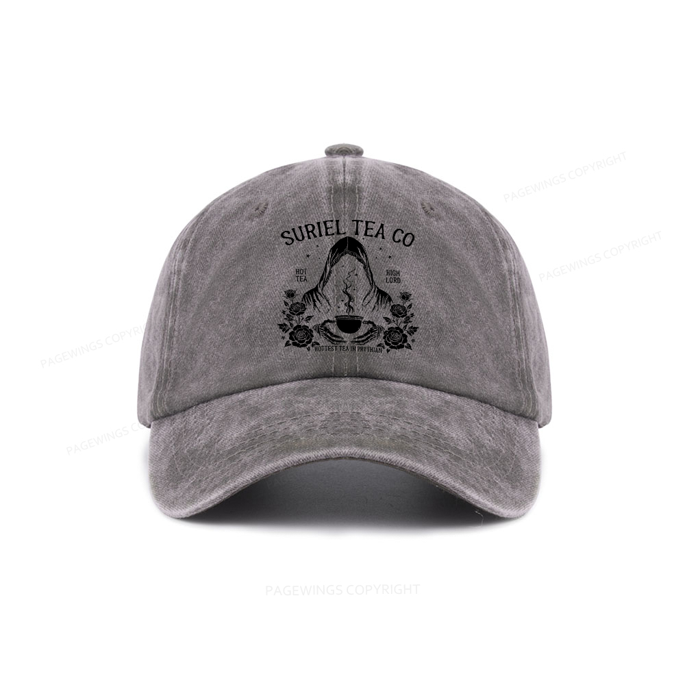 Pagewings Fantasy Reader Washed Cap